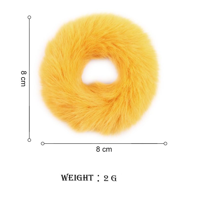 ๐๐ธ bownbelle multicolor fur scrunchies set for women & girls โ soft floral style hair accessories for everyday & party styling (pack of 12) โจ๐ ๐๐ธ bownbelle multicolor fur scrunchies set for women & girls โ soft floral style hair accessories for everyday & party styling (pack of 12) โจ๐