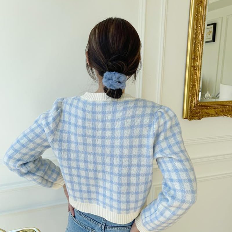 ๐๐ธ bownbelle multicolor fur scrunchies set for women & girls โ soft floral style hair accessories for everyday & party styling (pack of 12) โจ๐ ๐๐ธ bownbelle multicolor fur scrunchies set for women & girls โ soft floral style hair accessories for everyday & party styling (pack of 12) โจ๐