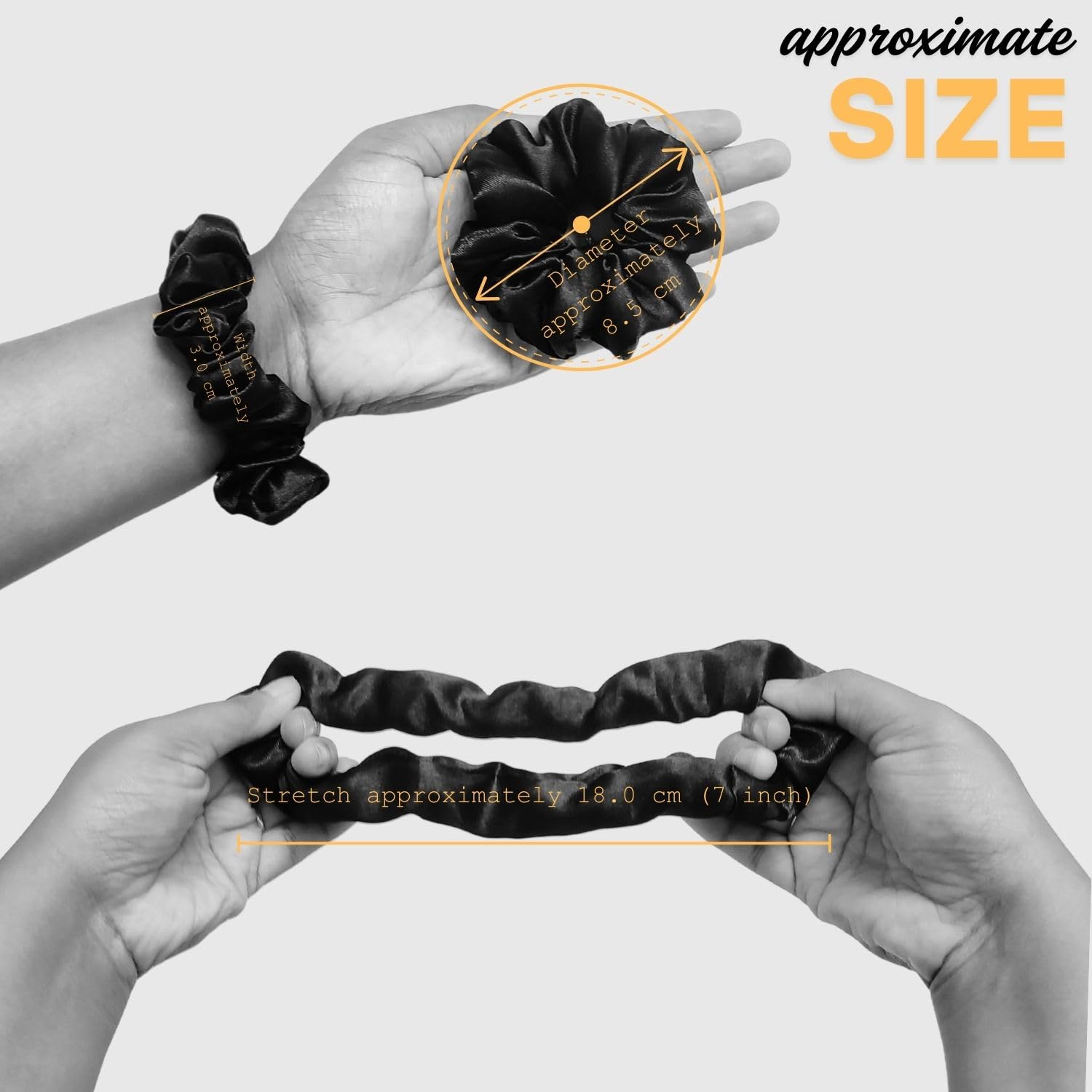 ๐ฐ๐ bownbelle satin bunny scrunchies for women & girls โ cute bow hair ties for everyday & party looks (pack of 6) โจ๐ ๐ฐ๐ bownbelle satin bunny scrunchies for women & girls โ cute bow hair ties for everyday & party looks (pack of 6) โจ๐